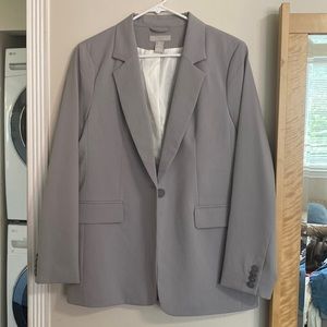 H&M gray blazer